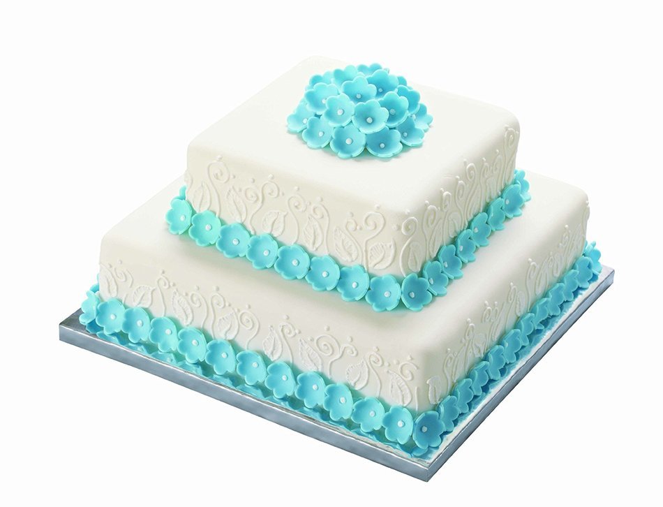 Wilton Silver Foiled 14-Inch Wrapped Bases for Cakes, 2 Count