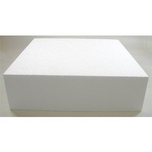 Golda's Kitchen Square Cake Dummy - 6" &times; 3"H