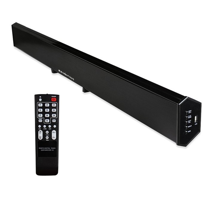 INHDBOX Home Cinema Speakers 2.1 Bluetooth Soundbar with Integrated Subwoofer for TV or Receiver N3