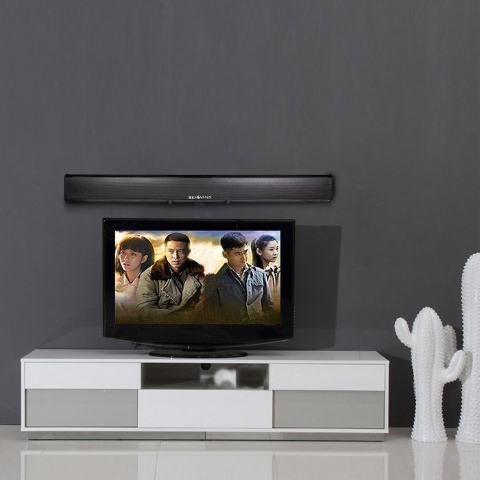 INHDBOX Home Cinema Speakers 2.1 Bluetooth Soundbar with Integrated Subwoofer for TV or Receiver N4