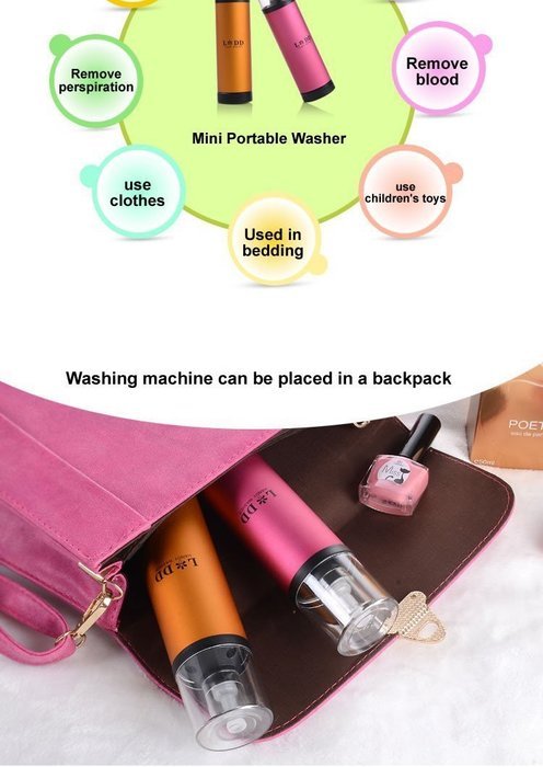 Apltch&reg; World's First Pocket Washing Machine High-Speed Washing Mini Portable LDD Electric Handy Washer Extrusion... N5
