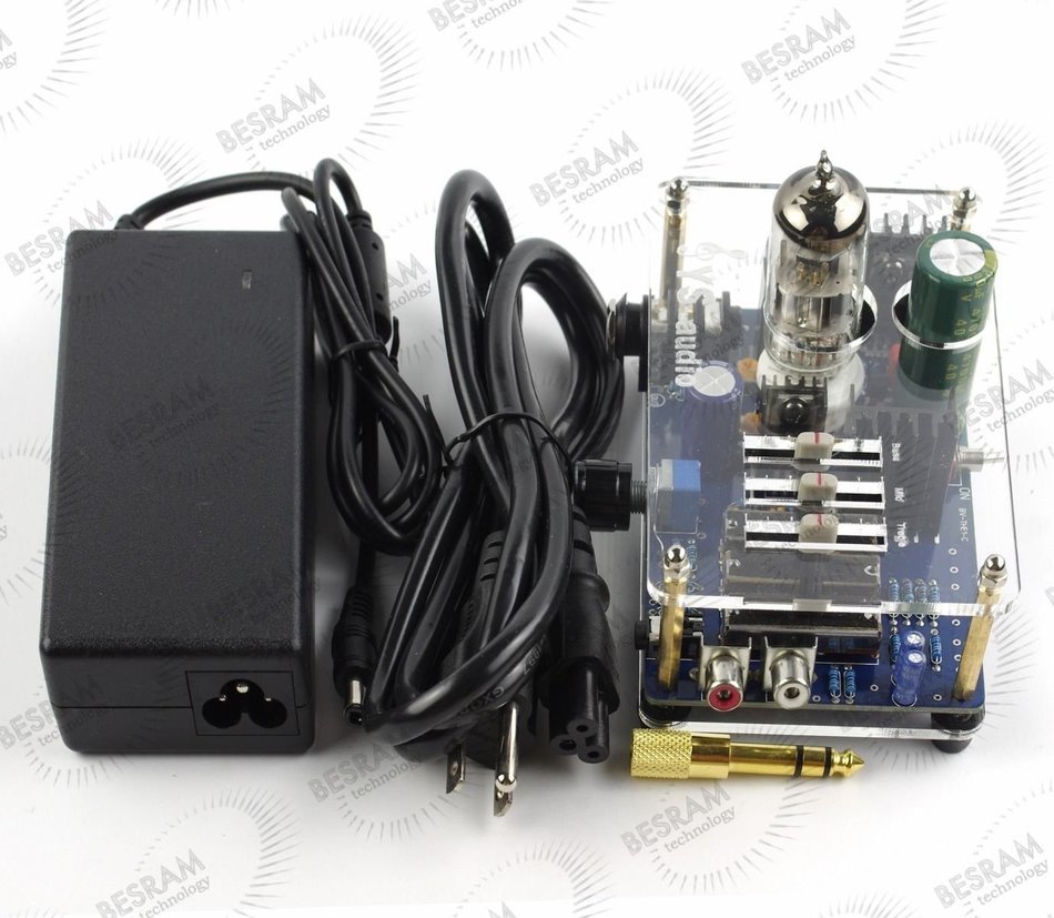 MHHA Tube 6N11of mini headphone amplifier board Pre-AMP with TONE switch DC24V N2