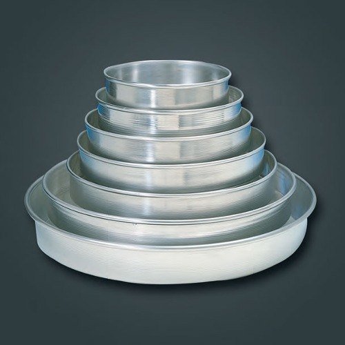 American Metalcraft HA90171.5 Pizza Pans, 17.4" Length x 17.35" Width, Silver