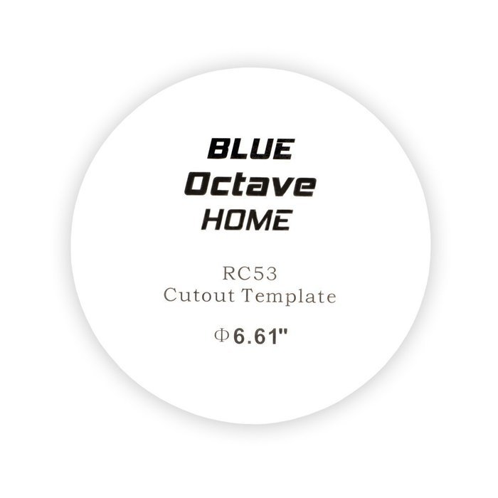 Blue Octave RC53 In Ceiling Speakers 3 Way Home 3360 Watts New 6 Pair Pack RC53-6PR N7