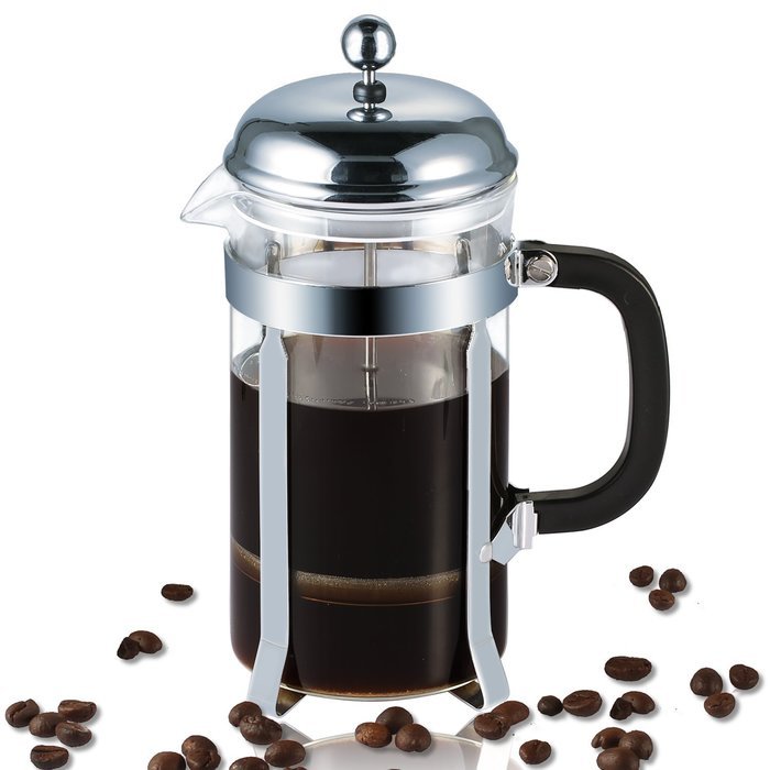 French Press, Coolife Coffee Maker Tea Espresso Maker 8 Cup (1 liter 32 oz) with Stainless Steel and Heat Resistant... N2