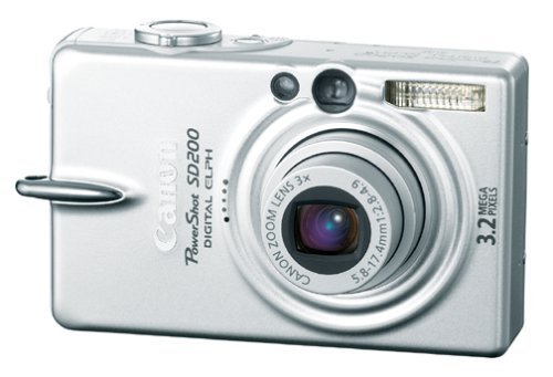 Canon Powershot SD200 3.2MP Digital Elph Camera with 3x Optical Zoom (OLD MODEL) N5