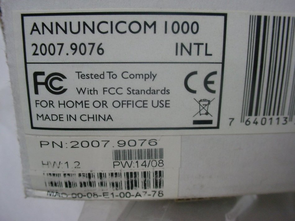 Annuncicom 1000 N2
