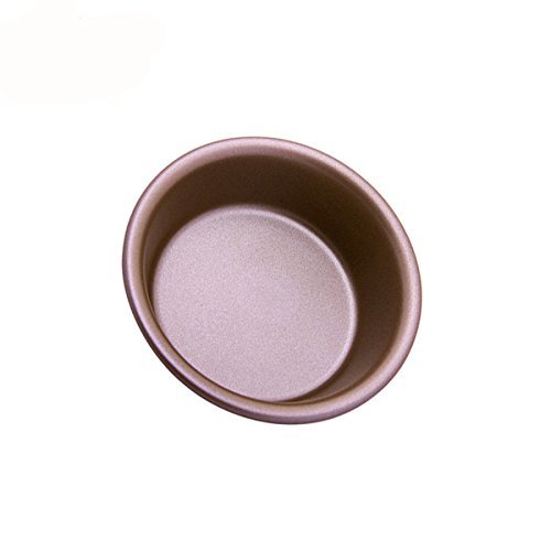 Nonstick Golden Egg Tart Mold Pudding Mould Cake Pan Baking Tools N3
