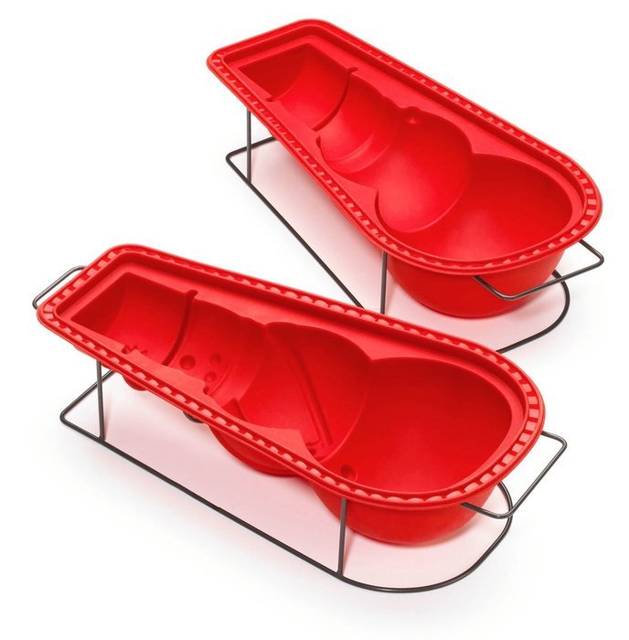 Roshco Create -N- Celebrate 3D Stand Up Silicone Snowman Cake Pan