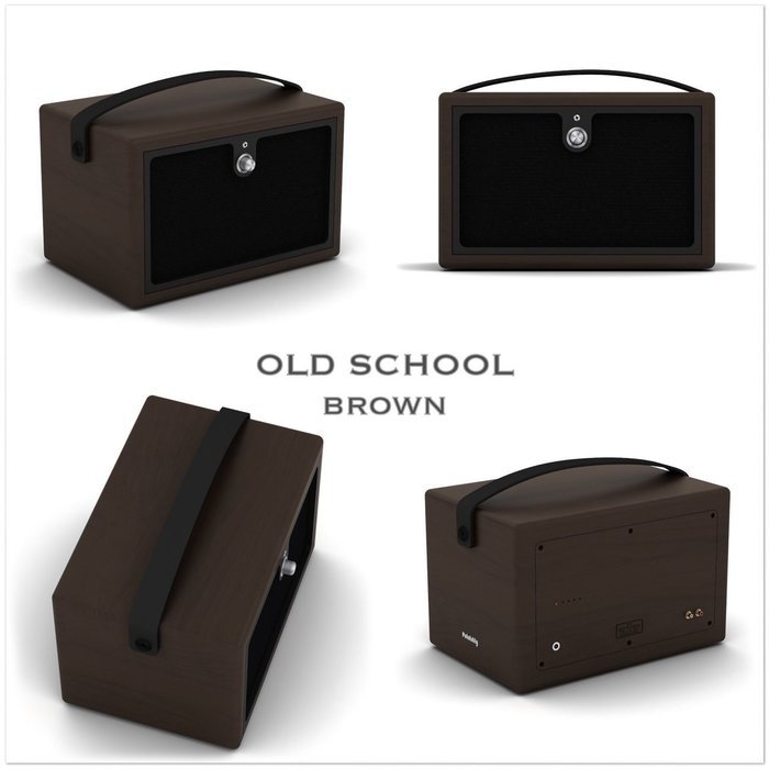 Pototskiy Old School - Portable Audio Boombox, From 10 to 30 Hours Without Charging