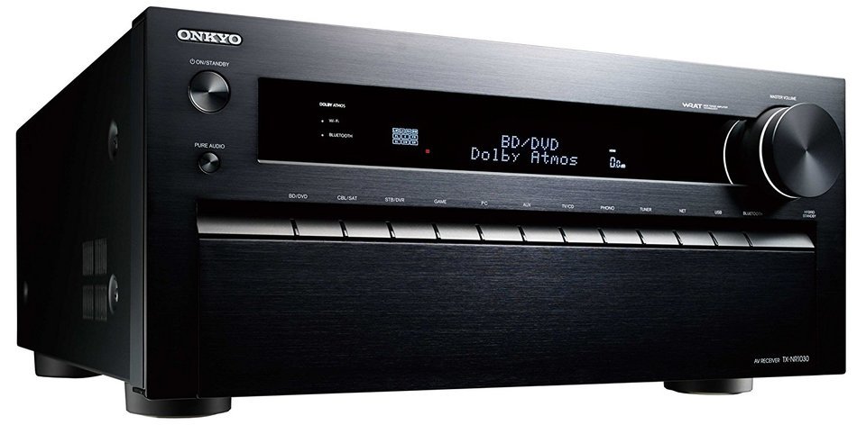 ONKYO AV Receiver 7.1ch / 4K / network audio / hi-res sound source / Dolby Atmos corresponding black TX-NR1030...