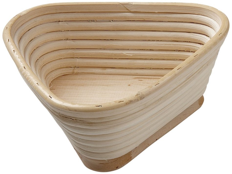 Matfer Bourgeat Banneton Triangle Bakeware, 7-Inch, Beige N4
