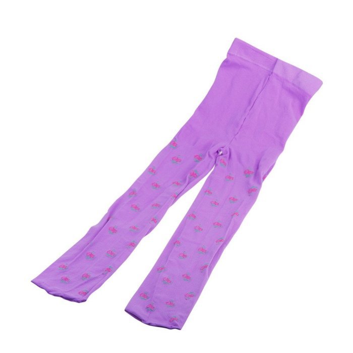 Banggood Kids Girl Stocking Embroidery Velvet Transparent Pantyhose Legging 1 Pair N2