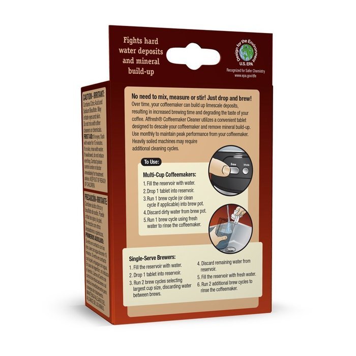 Affresh W10511280 Coffeemaker Cleaner N4
