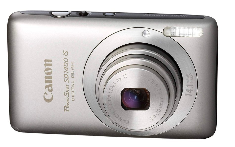 Canon PowerShot SD1400IS 14.1 MP Digital Camera with 4x Wide Angle Optical Image Stabilized Zoom and 2.7-Inch... N5