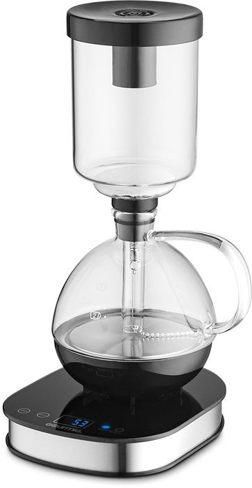 Gourmia GCM3500 Vacuum Siphon Coffee Machine - LCD Display With Automatic, Manual & Keep Warm Brewing Functions... N4