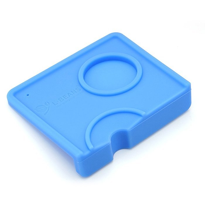 L-BEANS Silicone Espresso Tamp Mat Fluted Coffee Tampering Corner Mat Pad Tool Made For Baristas With Non-Slippery... N2