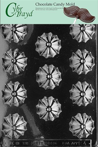 Cybrtrayd B004 Umbrella's Baby Chocolate Candy Mold, Bite Size