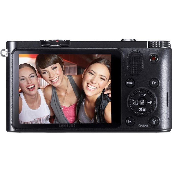 Samsung NX1000 Mirrorless Digital Camera with 20-50mm Lens, 20.3MP (Black) N3
