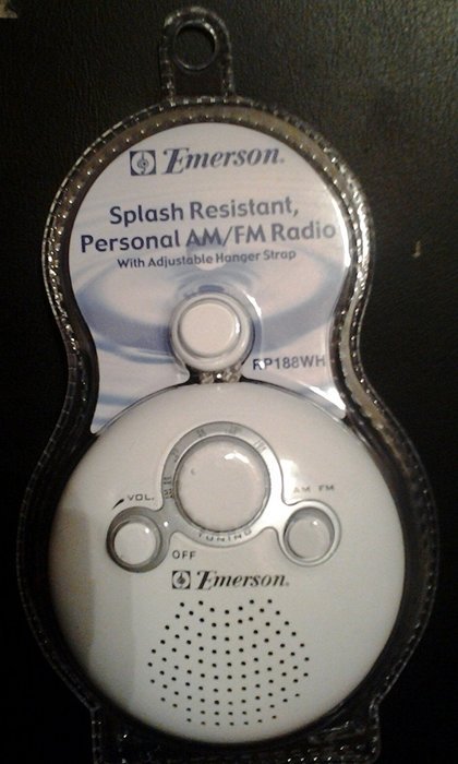 Emerson Shower Radio