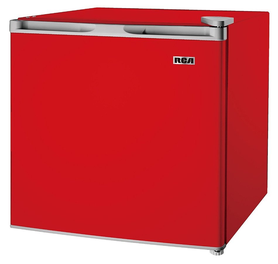 RCA RFR180 1.6-1.7 Cubic Foot Fridge with Spotless Steel Door, Stainless Steel