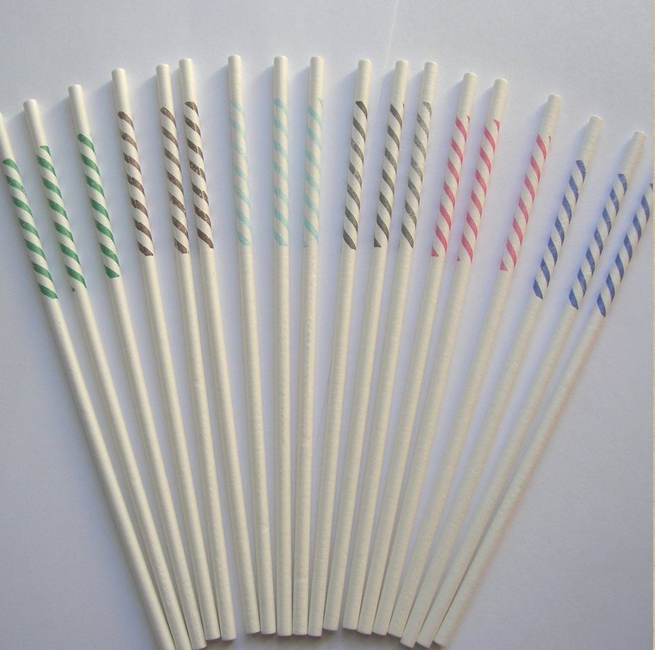 100pcs 4 1/2" X 5/32" Lollipop Sticks for Cake Pops - Red Stripy Color