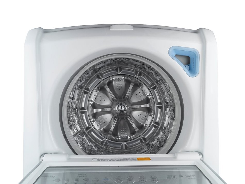 LG H/E Ultra Large Capacity H/E Top Load Laundry Pair with WaveForce Technology WT5070CW DLEX5170W (ELECTRIC Dryer) N5