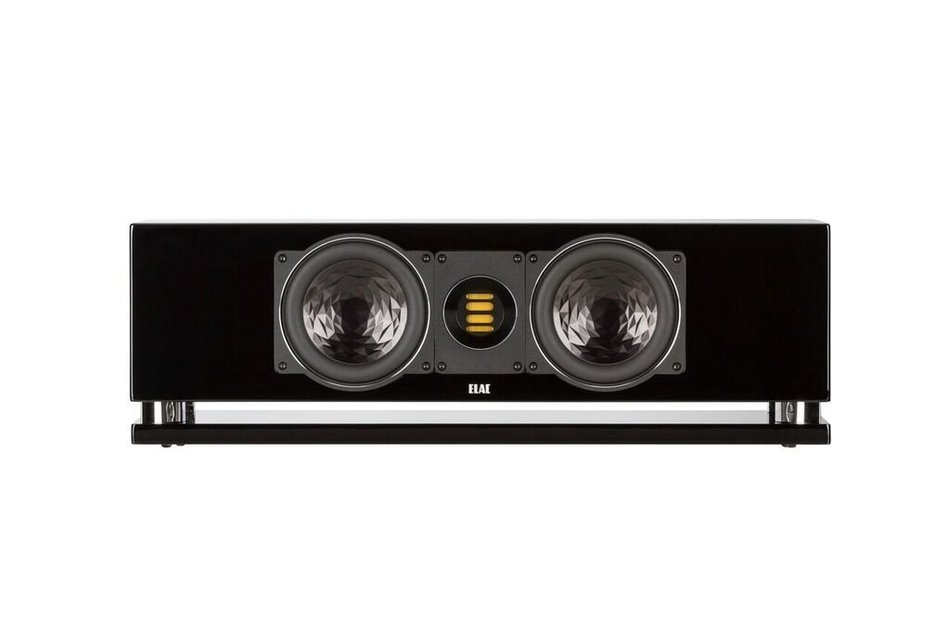 ELAC CC400 Center Channel Home Speaker (Walnut) N3