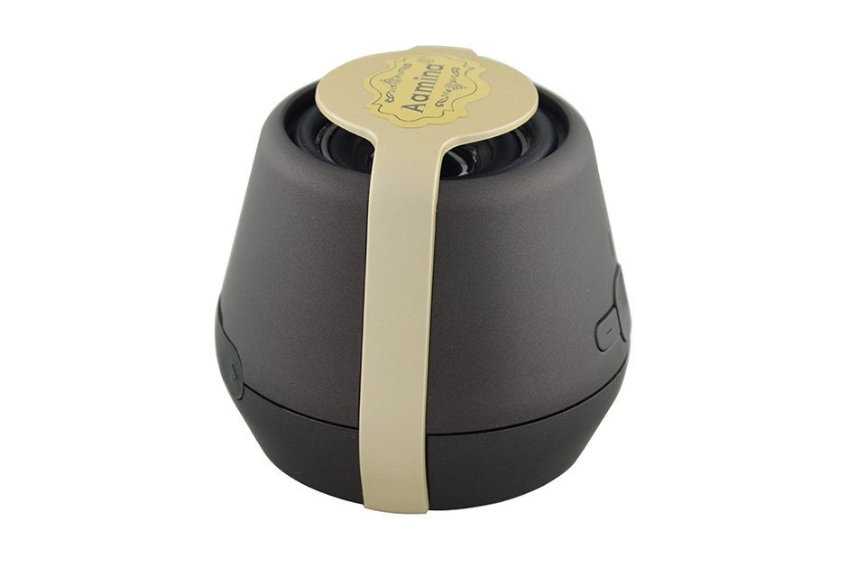 Aamina Wereless Bluetooth Subwoofers Card Small Speaker (Glod)