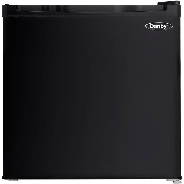 Danby DCR016C1BDB Compact Refrigerator/Freezer, 1.6 Cubic Feet, Black N2