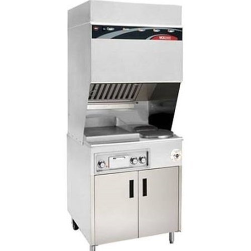 Wells WV-2HSG VCS2000 Ventless Cooktop electric (2) spiral hot plates (1) griddl
