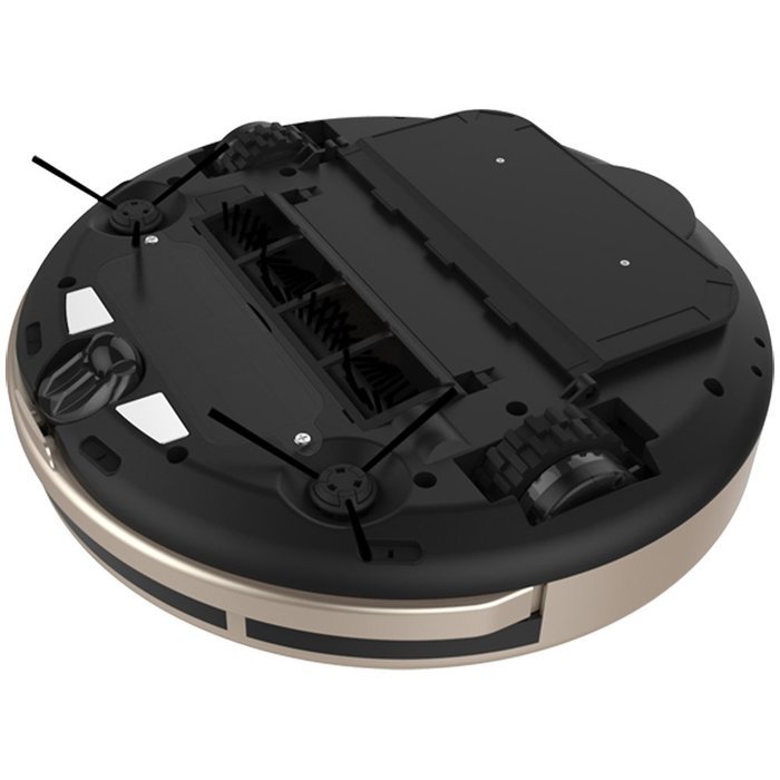 HzzRobot Household Robotic Vacuums Automatic Floor Cleaner Mop Color Gold N2