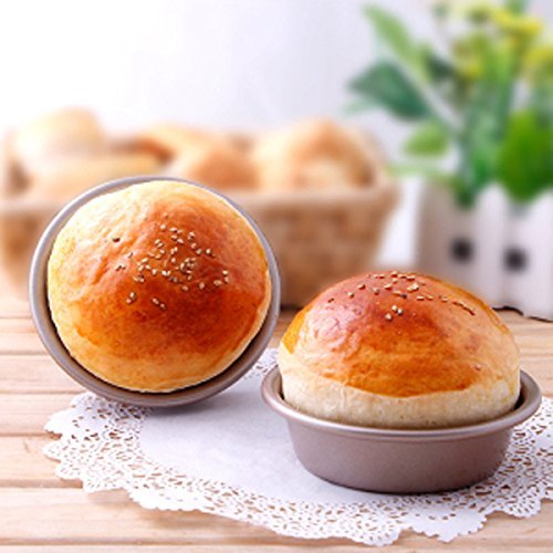 Nonstick Golden Egg Tart Mold Pudding Mould Cake Pan Baking Tools N4