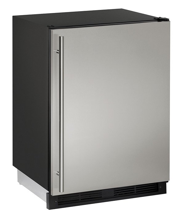 U-Line U1224RS00A Compact Refrigerator, 5.2 cu. ft., Stainless Steel