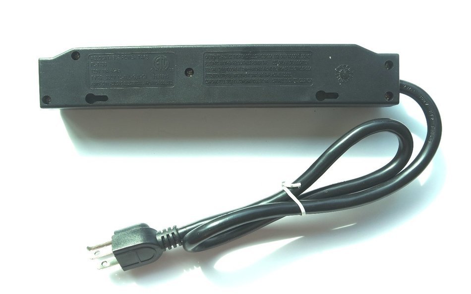 4-Outlets 24 Inch (60 CM) Long Surge-Protected Relocatable Power Tap (FLT4S3-L) N2
