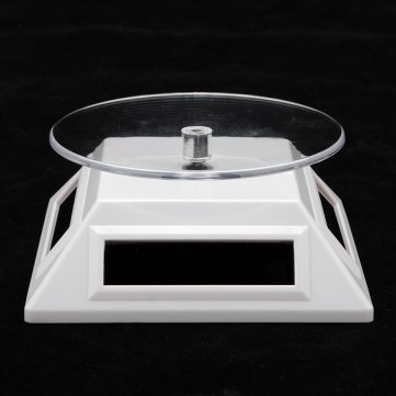 New Solar Rotating Display Stand Turn Table Plate N3