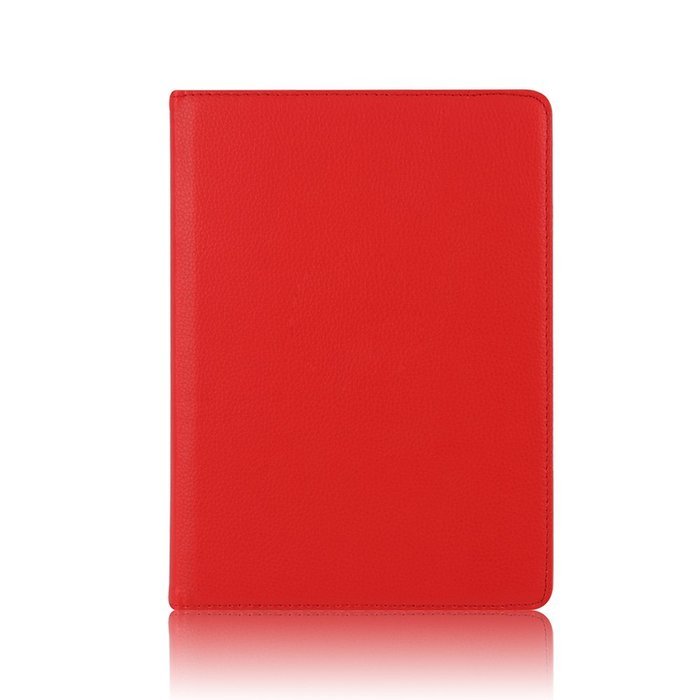 ipad Case Red,TechCode 360 Degrees Rotating Magnetic PU Leather with Stand Smart Auto Sleep/Wake Feature Case... N2