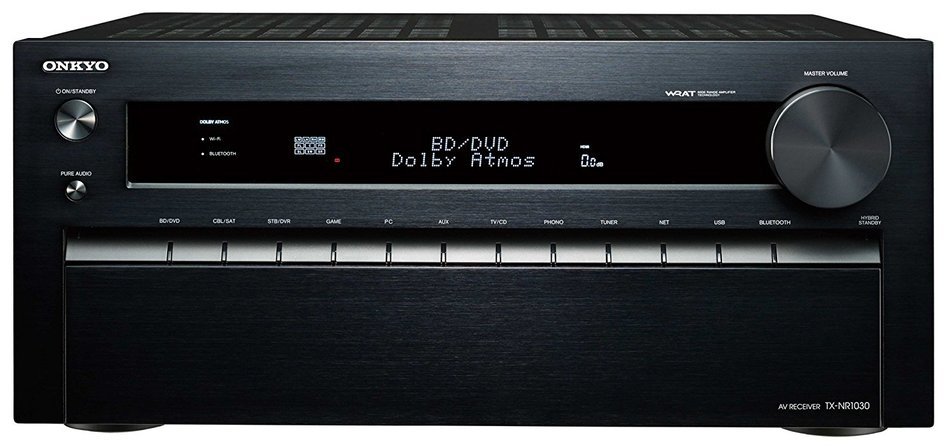 ONKYO AV Receiver 7.1ch / 4K / network audio / hi-res sound source / Dolby Atmos corresponding black TX-NR1030... N3