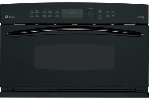 GE PSB1200NBB Profile Advantium 30" Black Electric Single Wall Oven - Convection