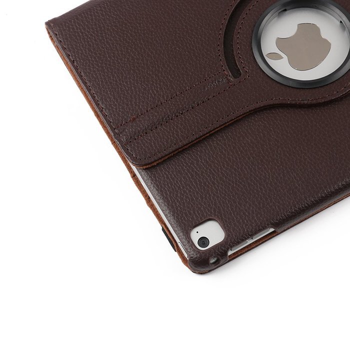 ipad Case Red,TechCode 360 Degrees Rotating Magnetic PU Leather with Stand Smart Auto Sleep/Wake Feature Case... N8