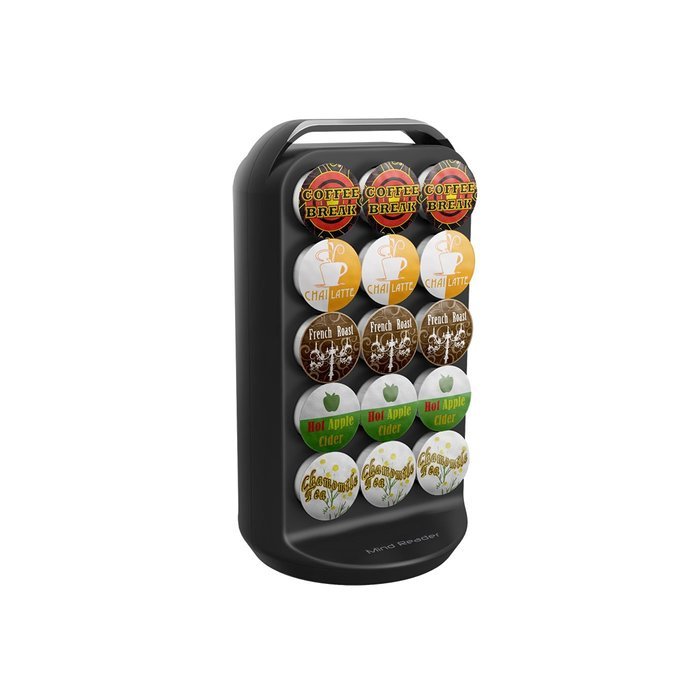 Mind Reader "Apollo" Spinning Single Serve Coffee Pod Carousel, Black N4