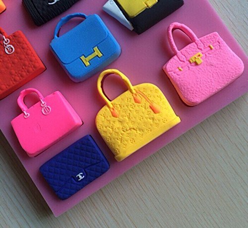 Anyana 3D Brand Bag Forma De Silicone Fondant Cake Tools Chocolate Mold Bakeware Coziha Cake Decorating Pastry...