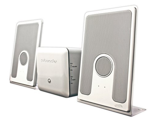i.Sound Harmony Flat Panel Speakers (White) N2