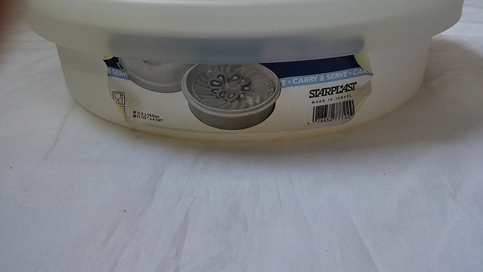Starplast Pie Carrier With Handles, 4 1/4" Deep x 12 1/2" Deep N3