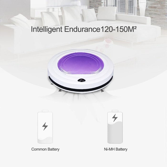 Vacuum Cleaning Robot, YIFENG Magic Cleaning Sweeper with Remote Control for Home, Household Cleaning N8