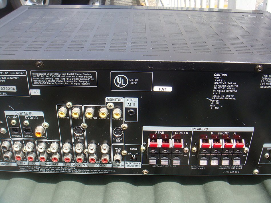 Sony STR-DE545 Surround Receiver (Discontinued by Manufacturer) N6