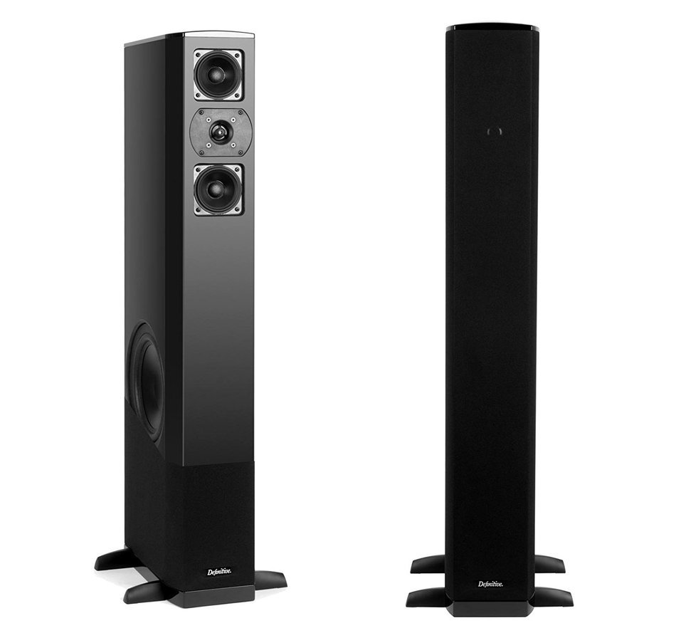 Definitive Technology BP-8020ST Bipolar Tower Speaker with Built-In Powered Subwoofer (Pair)