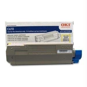 Oki Type - Yellow - Original - Toner Cartridge - For C610cdn, 610Dm, 610Dn, 610Dtn, 610N "Product Type: Supplies...
