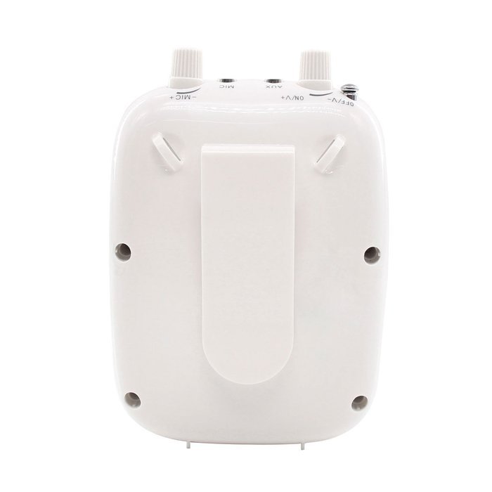 Xcellent Global Portable 10W Rechargeable Voice Amplifier with Waistband Headset & Belt Clip, Support MP3 Player... N4