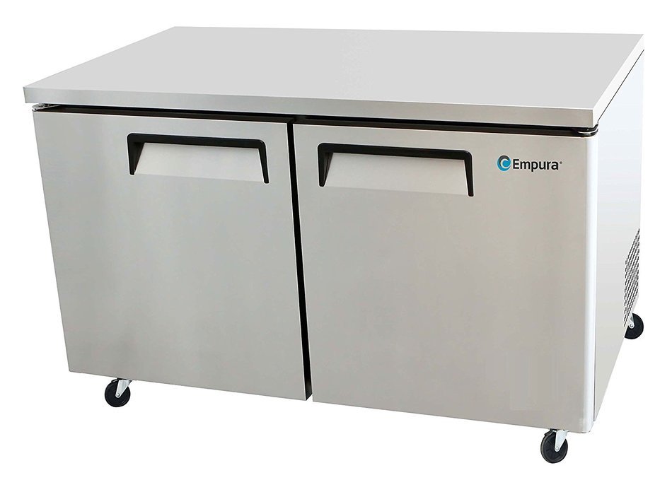 Empura EUC-60 - 60 Inch 2-Door Undercounter Refrigerator